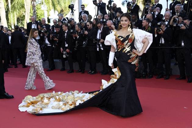 Aishwarya Rai Bachchan at the MEGALOPOLIS premiere at the 77th Cannes Film Festival 16 05 2024