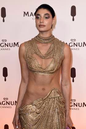 May 16, 2024: Sarah Posch attends the MagnumÃ¢â‚¬Â¯Wherever Pleasure Takes YouÃ¢â‚¬Â¯party during the 77th Cannes Film Festival at Magnum Beach in Cannes, France, on 16 May 2024. Photo: - ZUMAm179 20240516_zep_m179_135 Copyright: xAlecxMichaelx
