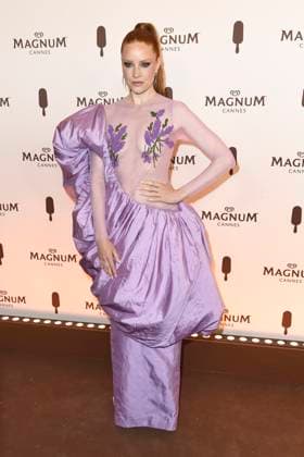 May 16, 2024: Barbara Meier attends the MagnumÃ¢â‚¬Â¯Wherever Pleasure Takes YouÃ¢â‚¬Â¯party during the 77th Cannes Film Festival at Magnum Beach in Cannes, France, on 16 May 2024. Photo: - ZUMAm179 20240516_zep_m179_142 Copyright: xAlecxMichaelx