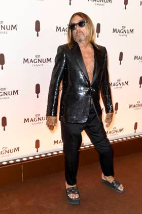 May 16, 2024: Iggy Pop attends the MagnumÃ¢â‚¬Â¯Wherever Pleasure Takes YouÃ¢â‚¬Â¯party during the 77th Cannes Film Festival at Magnum Beach in Cannes, France, on 16 May 2024. Photo: - ZUMAm179 20240516_zep_m179_145 Copyright: xAlecxMichaelx