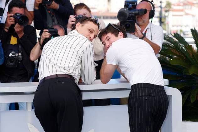 Franz Rogowski and Barry Keoghan at the photocall for the movie Bird at the Festival de Cannes 2024 77 Cannes International Film Festival at the Palais des Festivals Cannes, 17 05 2024 Foto:xD.xBedrosianx xFuturexImagex bird_4512