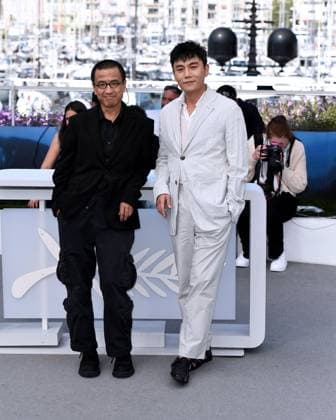 77th Cannes Film Festival 2024, Red carpet film An Unfinished Film Cannes, 77th Cannes Film Festival 2024, Red carpet film An Unfinished Film Pictured: Qin Hao, Lou Ye Cannes France  Copyright: xIPA ABACAx