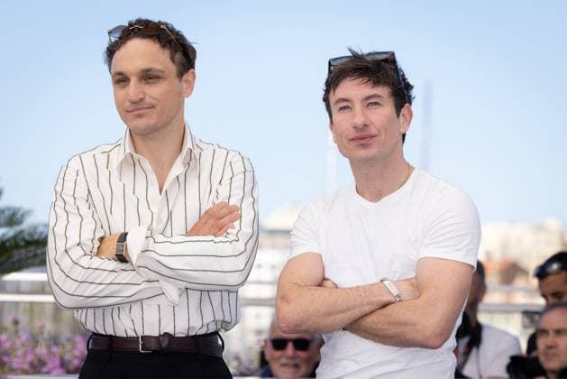Cannes - Bird Photocall Franz Rogowski and Barry Keoghan attend the Bird Photocall at the 77th annual Cannes Film Festival at Palais des Festivals on May 17, 2024 in Cannes, France Photo by Shootpix ABACAPRESS.COM Cannes France  Copyright: xShootpix ABACAx