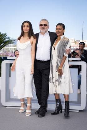 Cannes - The Shameless Photocall Omara Shetty, Konstantin Bojanov and Anasuya Sengupta attend The Shameless Photocall at the 77th annual Cannes Film Festival at Palais des Festivals on May 17, 2024 in Cannes, France. Photo by Shootpix ABACAPRESS.COM Cannes France  Copyright: xShootpix ABACAx