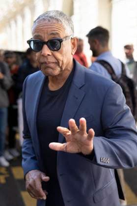 Cannes - Giancarlo Esposito Exits The Carlton Giancarlo Esposito exits the Hotel Carlton to attend the press conference of the film Megalopolis during 77th Cannes Film Festival. Cannes, France, May 17, 2024. Photo by Marco Piovanotto ABACAPRESS.COM Cannes France  Copyright: xPiovanottoxMarco ABACAx