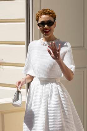 Cannes - Nathalie Emmanuel Exits The Carlton Nathalie Emmanuel exits the Hotel Carlton to attend the press conference of The film Megalopolis during 77th Cannes Film Festival. Cannes, France, May 17, 2024. Photo by Marco Piovanotto ABACAPRESS.COM Cannes France  Copyright: xPiovanottoxMarco ABACAx