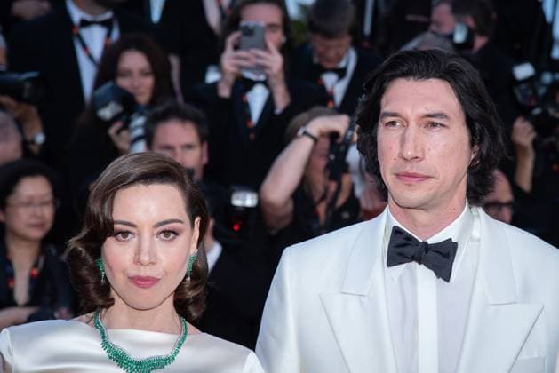 Megalopolis premiere Cannes. France. Aubrey Plaza and Adam Driver at Megalopolis premiere. 77th Cannes Film Festival. 16th May 2024.LMK405-S170524-001 Loredana Sangiuliano Landmark MediaWWW.LMKMEDIA.COM 