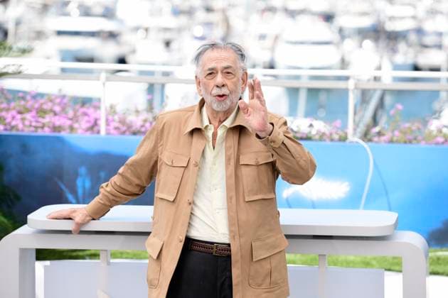 CANNES, FRANCE MAY 17 Francis FORD COPPOLA, director, during the photocall of the film Megalopolis in competition at the 77th Cannes Film Festival at the Palais des Festivals on May 17, 2024 in Cannes, France CELEBRITES 77eme Festival de Cannes Photocall 17 05 2024 ValentinaClaret Panoramic 