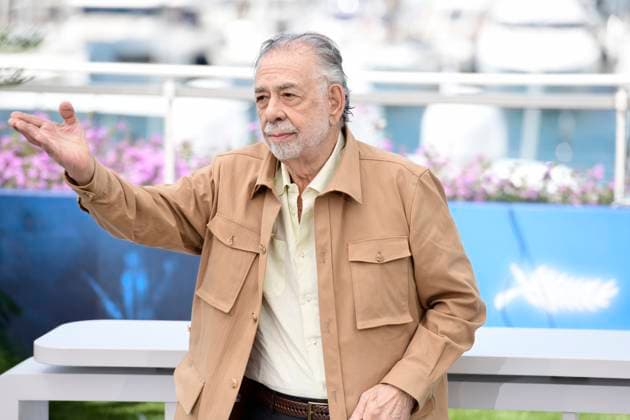 CANNES, FRANCE MAY 17 Francis FORD COPPOLA, director, during the photocall of the film Megalopolis in competition at the 77th Cannes Film Festival at the Palais des Festivals on May 17, 2024 in Cannes, France CELEBRITES 77eme Festival de Cannes Photocall 17 05 2024 ValentinaClaret Panoramic 
