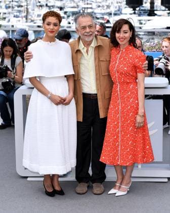 Cannes, 77th Cannes Film Festival 2024, Red carpet film Megalopolis In the photo: Francis Ford Coppola, Nathalie Emmanuel, Aubrey Plaza  Copyright: xAlbertoxTerenghix xipa-agency.nex xPoolxPhotoxEventsx03x IPA_Agency_IPA46174935
