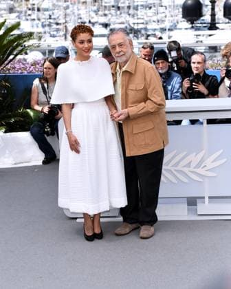 Cannes, 77th Cannes Film Festival 2024, Red carpet film Megalopolis In the photo: Francis Ford Coppola, Nathalie Emmanuel  Copyright: xAlbertoxTerenghix xipa-agency.nex xPoolxPhotoxEventsx03x IPA_Agency_IPA46174940