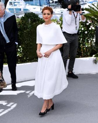 Cannes, 77th Cannes Film Festival 2024, Red carpet film Megalopolis In the photo: Nathalie Emmanuel  Copyright: xAlbertoxTerenghix xipa-agency.nex xPoolxPhotoxEventsx03x IPA_Agency_IPA46175086