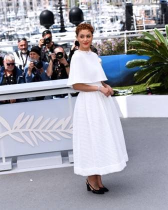 Cannes, 77th Cannes Film Festival 2024, Red carpet film Megalopolis In the photo: Nathalie Emmanuel  Copyright: xAlbertoxTerenghix xipa-agency.nex xPoolxPhotoxEventsx03x IPA_Agency_IPA46175107