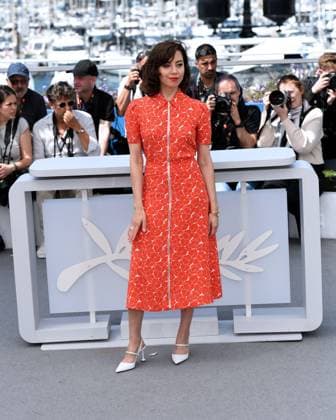 77th Cannes Film Festival 2024, Red carpet film Megalopolis Cannes, 77th Cannes Film Festival 2024, Red carpet film Megalopolis In the photo: Aubrey Plaza Cannes France  Copyright: xIPA ABACAx
