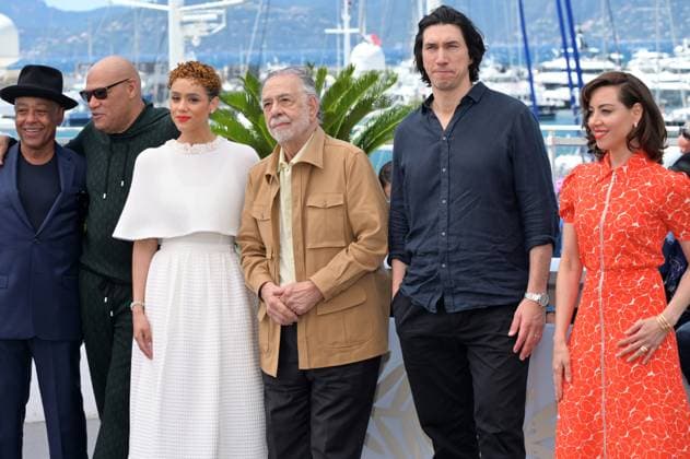 Megalopolis photocall at 77th Festival de Cannes - Cannes, France CANNES, FRANCE. May 17, 2024: Giancarlo Esposito, Laurence Fishburne, Nathalie Emmanuel, Francis Ford Coppola, Adam Driver & Aubrey Plaza at the Megalopolis photocall at the 77th Festival de Cannes. Picture: Paul Smith Featureflash Cannes France  Copyright: xPaulxSmithx xFeatureflashx