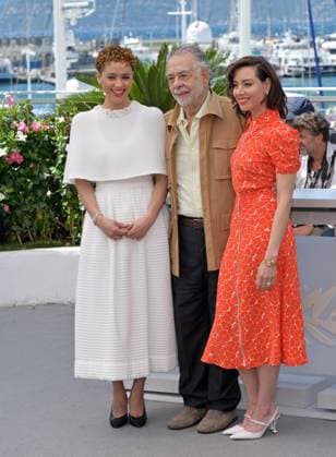 Megalopolis photocall at 77th Festival de Cannes - Cannes, France CANNES, FRANCE. May 17, 2024: Nathalie Emmanuel, Francis Ford Coppola & Aubrey Plaza at the Megalopolis photocall at the 77th Festival de Cannes. Picture: Paul Smith Featureflash Cannes France  Copyright: xPaulxSmithx xFeatureflashx