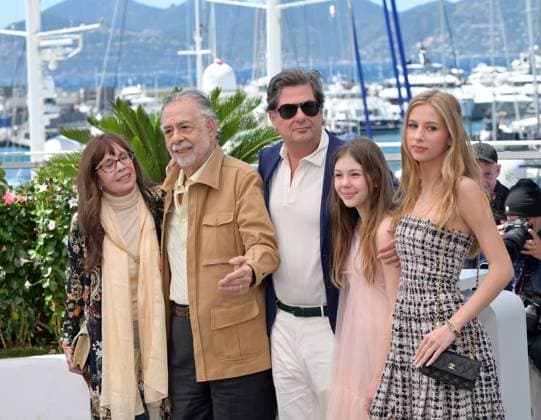 Megalopolis photocall at 77th Festival de Cannes - Cannes, France CANNES, FRANCE. May 17, 2024: Talia Shire, Francis Ford Coppola, Roman Coppola, Cosima Croquet, Romy Croquet & Cosima Mars at the Megalopolis photocall at the 77th Festival de Cannes. Picture: Paul Smith Featureflash Cannes France  Copyright: xPaulxSmithx xFeatureflashx