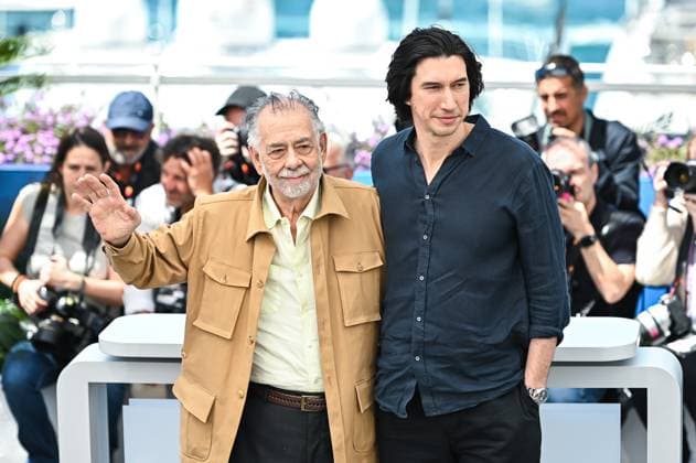 May 17, 2024, Cannes, Cannes, France: FRANCIS FORD COPPOLA and ADAM DRIVER attend the Megalopolis Photocall at the 77th annual Cannes Film Festival at Palais des Festivals on May 17, 2024 in Cannes, France. Cannes France - ZUMAk160 20240517_zip_k160_003 Copyright: xStefanosxKyriazisx