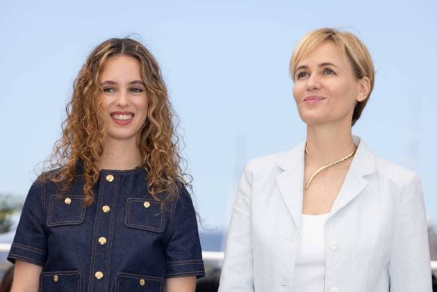 Cannes - Moi Aussi Me Too Photocall Director Judith Godreche and Tess Barthelemy attend the Moi Aussi (Me Too) Photocall at the 77th annual Cannes Film Festival at Palais des Festivals on May 17, 2024 in Cannes, France. Photo by Shootpix ABACAPRESS.COM Cannes France  Copyright: xShootpix ABACAx