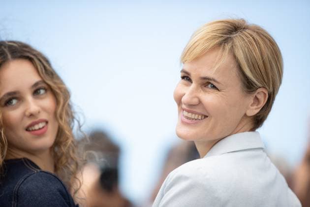 Cannes - Moi Aussi Me Too Photocall Director Judith Godreche and Tess Barthelemy attend the Moi Aussi (Me Too) Photocall at the 77th annual Cannes Film Festival at Palais des Festivals on May 17, 2024 in Cannes, France. Photo by Shootpix ABACAPRESS.COM Cannes France  Copyright: xShootpix ABACAx