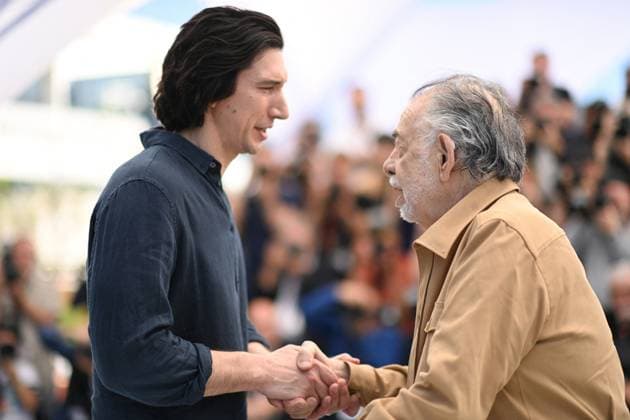 Cannes Megalopolis Photocall Adam Driver and Francis Ford Coppola attending the Megalopolis Photocall as part of the 77th Cannes International Film Festival in Cannes, France on May 17, 2024. Photo by Aurore Marechal ABACAPRESS.COM Cannes France  Copyright: xMarechalxAurore ABACAx