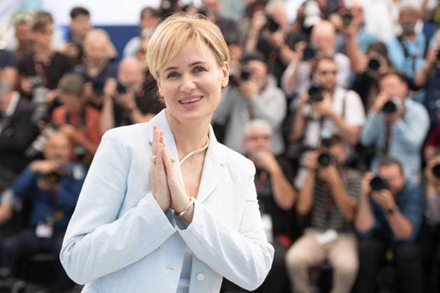 Cannes Moi Aussi Photocall Judith Godreche attending the Moi Aussi (Me Too) Photocall as part of the 77th Cannes International Film Festival in Cannes, France on May 17, 2024. Photo by Aurore Marechal ABACAPRESS.COM Cannes France  Copyright: xMarechalxAurore ABACAx