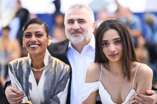 Cannes Shameless Photocall Omara Shetty, Konstantin Bojanov, Anasuya Sengupta attending the Shameless Photocall as part of the 77th Cannes International Film Festival in Cannes, France on May 17, 2024. Photo by Aurore Marechal ABACAPRESS.COM Cannes France  Copyright: xMarechalxAurore ABACAx
