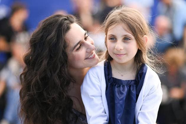 Cannes Holy Cow Photocall Louise Courvoisier and Luna Garret attending the Vingt Dieux (Holy Cow) Photocall as part of the 77th Cannes International Film Festival in Cannes, France on May 17, 2024. Photo by Aurore Marechal ABACAPRESS.COM Cannes France  Copyright: xMarechalxAurore ABACAx