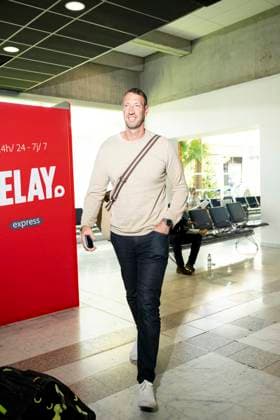 Alain Bernard arrives at Nice airport during the 77th Cannes International Film Festival Alain Bernard arrives at Nice airport during the 77th Cannes International Film Festival May 14 25 2024 , May 17 2024 Nice France  Copyright: xPierrexPerusseaux xBestimagexPierrexPerusseaux xBestimagex