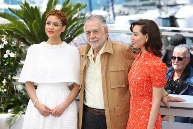 77th Cannes Film Festival Photocall with cast of the film Megalopolis Nathalie Emmanuel, Francis Ford Coppola and Aubrey Plaza 305065 2024 05 17 Cannes France Plaza, Aubrey Coppola, Francis Ford Emmanuel, Nathalie  Copyright: xIsabellexVautierx xStarfacex STAR_305065_087