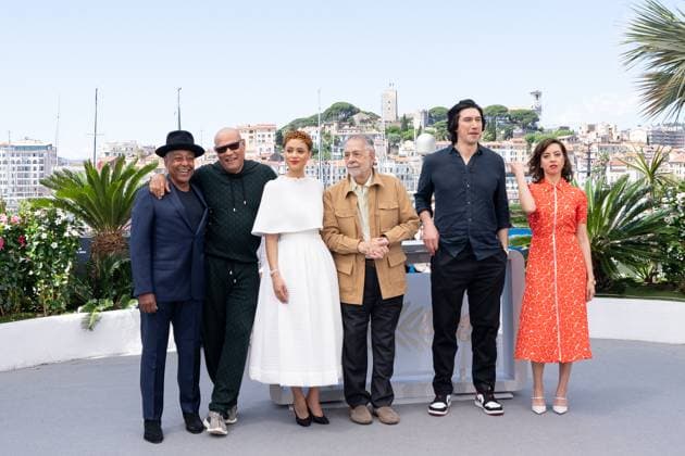 77e Festival International du Film de Cannes Photocall du film Megalopolis 77eme Festival du film de Cannes Photo call 77th International Cannes Film Festival Photo call MEGALOPOLIS 305065 2024 05 17 Coppola, Francis Ford Driver, Adam Esposito, Giancarlo Emmanuel, Nathalie Plaza, Aubrey  Copyright: xEstellexCarlierx xStarfacex STAR_305065_148