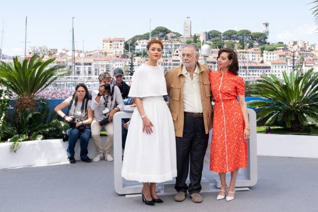 77e Festival International du Film de Cannes Photocall du film Megalopolis 77eme Festival du film de Cannes Photo call 77th International Cannes Film Festival Photo call MEGALOPOLIS 305065 2024 05 17 Coppola, Francis Ford Emmanuel, Nathalie Plaza, Aubrey  Copyright: xEstellexCarlierx xStarfacex STAR_305065_152