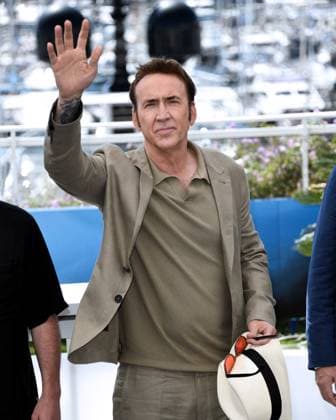 77th Cannes Film Festival 2024, Red carpet film The surfer Cannes, 77th Cannes Film Festival 2024, Red carpet film The surfer In the photo: Nicholas Cage Cannes France  Copyright: xIPA ABACAx