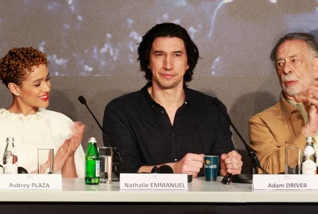 77th Cannes International Film Festival Megalopolis Press Conference 305071 2024 05 17 Cannes France Emmanuel, Nathalie Driver, Adam Coppola, Francis Ford  Copyright: xIvankaxVoisinx xStarfacex STAR_305071_002