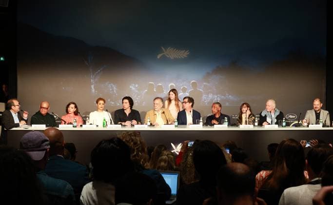 77th Cannes International Film Festival Press conference of the film Megalopolis 305071 2024 05 17 Cannes France Plaza, Aubrey Emmanuel, Nathalie Driver, Adam Coppola, Francis Ford Esposito, Giancarlo Voight, Jon Coppola, Roman Fishburne, Laurence Shire, Talia  Copyright: xIvankaxVoisinx xStarfacex STAR_305071_003