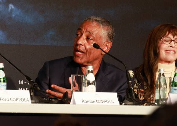 77th Cannes International Film Festival Press conference for the film Megalopolis 305071 2024 05 17 Cannes France Esposito, Giancarlo Shire, Talia  Copyright: xIvankaxVoisinx xStarfacex STAR_305071_006