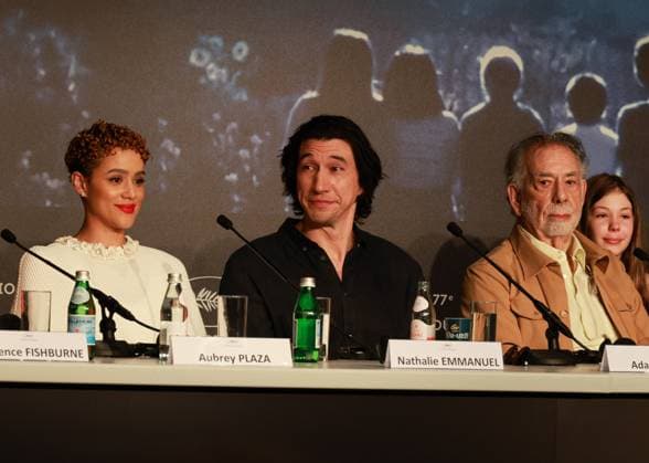 77th Cannes International Film Festival Megalopolis Press Conference 305071 2024 05 17 Cannes France Emmanuel, Nathalie Driver, Adam Coppola, Francis Ford  Copyright: xIvankaxVoisinx xStarfacex STAR_305071_009