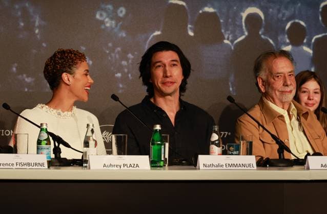 77th Cannes International Film Festival Megalopolis Press Conference 305071 2024 05 17 Cannes France Emmanuel, Nathalie Driver, Adam Coppola, Francis Ford  Copyright: xIvankaxVoisinx xStarfacex STAR_305071_010