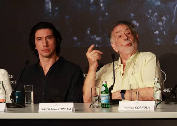 77th Cannes International Film Festival Megalopolis Press Conference 305071 2024 05 17 Cannes France Driver, Adam Coppola, Francis Ford  Copyright: xIvankaxVoisinx xStarfacex STAR_305071_039