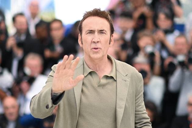 Cannes The Surfer Photocall Nicolas Cage attending The Surfer Photocall as part of the 77th Cannes International Film Festival in Cannes, France on May 17, 2024. Photo by Aurore Marechal ABACAPRESS.COM Cannes France  Copyright: xMarechalxAurore ABACAx