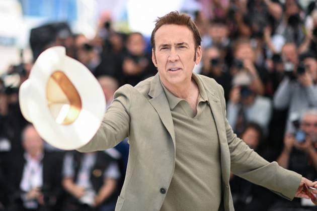 Cannes The Surfer Photocall Nicolas Cage attending The Surfer Photocall as part of the 77th Cannes International Film Festival in Cannes, France on May 17, 2024. Photo by Aurore Marechal ABACAPRESS.COM Cannes France  Copyright: xMarechalxAurore ABACAx