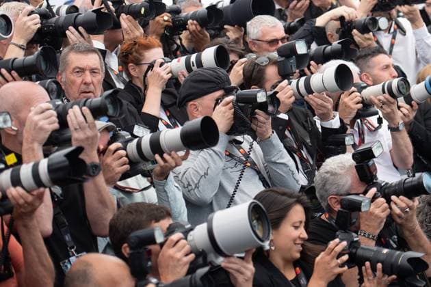 Cannes The Surfer Photocall Photographers working during The Surfer Photocall as part of the 77th Cannes International Film Festival in Cannes, France on May 17, 2024. Photo by Aurore Marechal ABACAPRESS.COM Cannes France  Copyright: xMarechalxAurore ABACAx