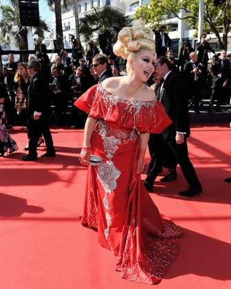Cannes, France: Cannes, 77th Cannes Film Festival 2024, Red carpet film Kinds of Kindness In the photo: Elena Lenina Cannes France  - ZUMAp169 20240517_zea_p169_526 Copyright: xAlbertoxTerenghix