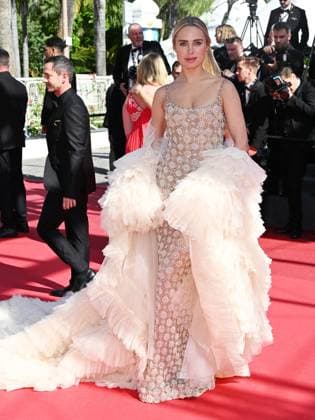 Cannes, 77th Cannes Film Festival 2024, Fourth Evening - red carpet of the film Kinds of Kindness - In the photo: Kimberley Garner  Copyright: xSimonexComix xipa-agency.netx xPoolxPhotoxEventsx03x IPA_Agency_IPA46183693