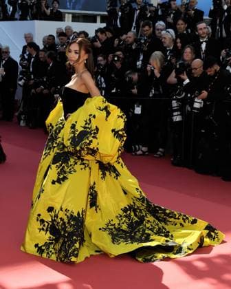 Cannes, France: Cannes, 77th Cannes Film Festival 2024, Red carpet film Kinds of Kindness In the photo: Kylie Verzosa Cannes France  - ZUMAp169 20240517_zea_p169_529 Copyright: xAlbertoxTerenghix