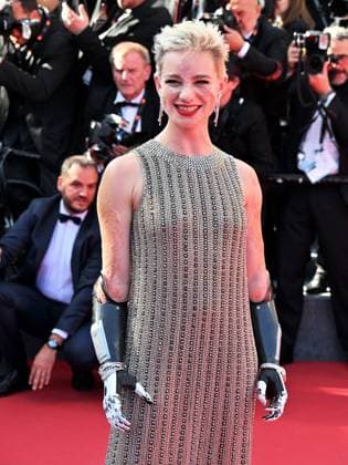 Cannes, 77th Cannes Film Festival 2024, Fourth Evening - red carpet of the film Kinds of Kindness - In the photo: Bebe Vio  Copyright: xManuelexMangiarottix xipa-agencyx xPoolxPhotoxEventsx03x IPA_Agency_IPA46184395