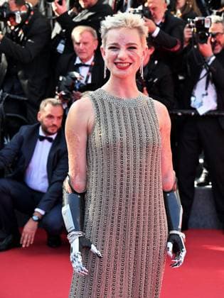 Cannes, 77th Cannes Film Festival 2024, Fourth Evening - red carpet of the film Kinds of Kindness - In the photo: Bebe Vio  Copyright: xManuelexMangiarottix xipa-agencyx xPoolxPhotoxEventsx03x IPA_Agency_IPA46184397