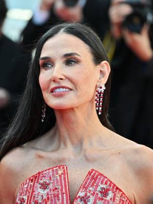 Cannes, 77th Cannes Film Festival 2024, Fourth Evening - red carpet of the film Kinds of Kindness - In the photo: Demi Moore  Copyright: xManuelexMangiarottix xipa-agencyx xPoolxPhotoxEventsx03x IPA_Agency_IPA46184719