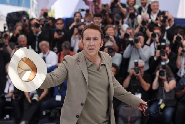 Photocall du film The Surfer lors du 77eme Festival International du Film de Cannes Nicolas Cage Photocall du film The Surfer lors du 77eme Festival International du Film de Cannes le 17 mai 2024 Jacovides Moreau Bestimage Photocall for the film The Surfer at the 77th Cannes International Film Festival on 17 May 2024 Cannes France  Copyright: xJACOVIDES-MOREAUx xBESTIMAGExJACOVIDES-MOREAUx xBESTIMAGEx
