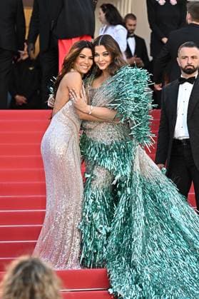 Cannes - Kinds Of Kindness Screening Eva Longoria and Aishwarya Rai Bachchan at the Kinds Of Kindness screening at the 77th annual Cannes Film Festival at Palais des Festivals in Cannes, France on May 17, 2024. Photo by David Niviere ABACAPRESS.COM Cannes France  Copyright: xNivierexDavid ABACAPRESS.COMx